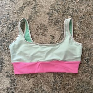Lainsnow watermelon Kiara Top. EUC